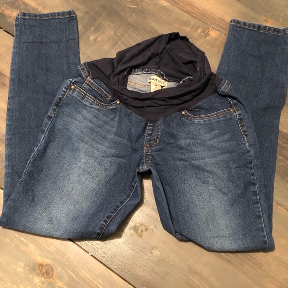 Blue Spice Maternity Jeans - Picture 2 of 3